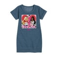 thumbnail image 1 of Barbie - Friends Rock - Toddler And Youth Girls Fleece Dress, 1 of 5