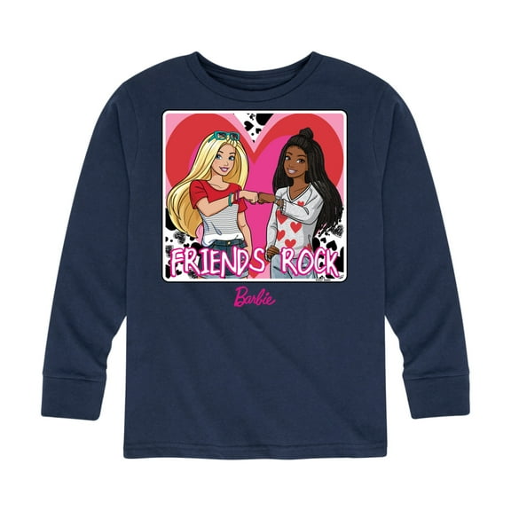 Barbie - Friends Rock - Toddler And Youth Long Sleeve Graphic T-Shirt