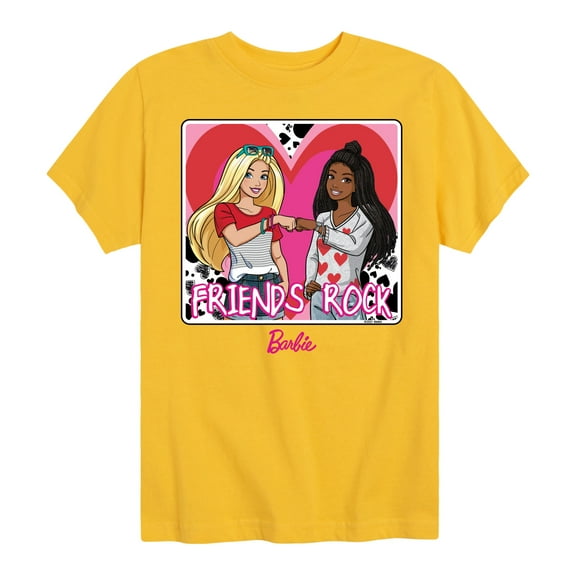 Barbie - Friends Rock - Toddler And Youth Short Sleeve Graphic T-Shirt