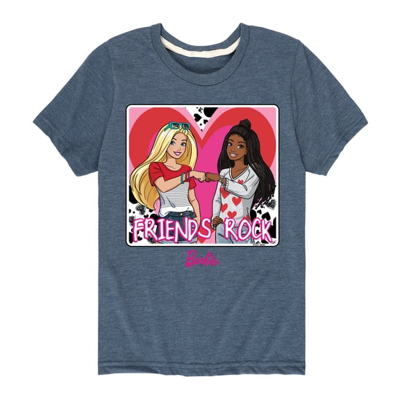 Barbie - Friends Rock - Toddler And Youth Short Sleeve Graphic T-Shirt
