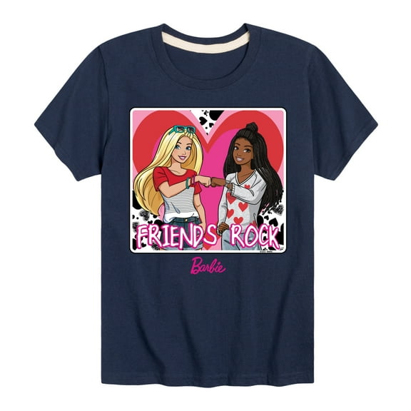 Barbie - Friends Rock - Toddler And Youth Short Sleeve Graphic T-Shirt
