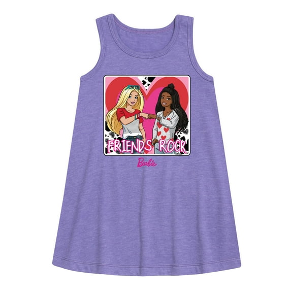 Barbie - Friends Rock - Toddler and Youth Girls A-line Dress