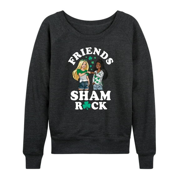 Barbie - Friends Sham Rock - Women's Lightweight French Terry Long Sleeve Shirt
