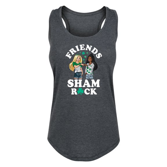 Barbie - Friends Sham Rock - Women's Racerback Tank Top