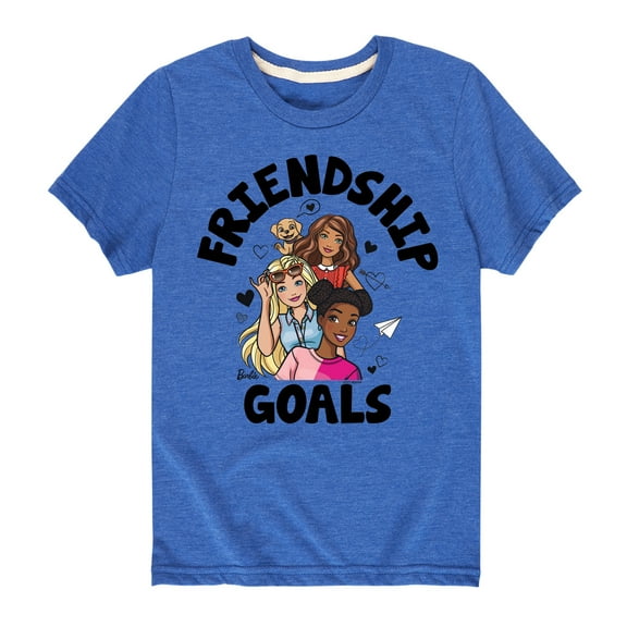 Barbie - Friendship Goals - Toddler And Youth Short Sleeve Graphic T-Shirt