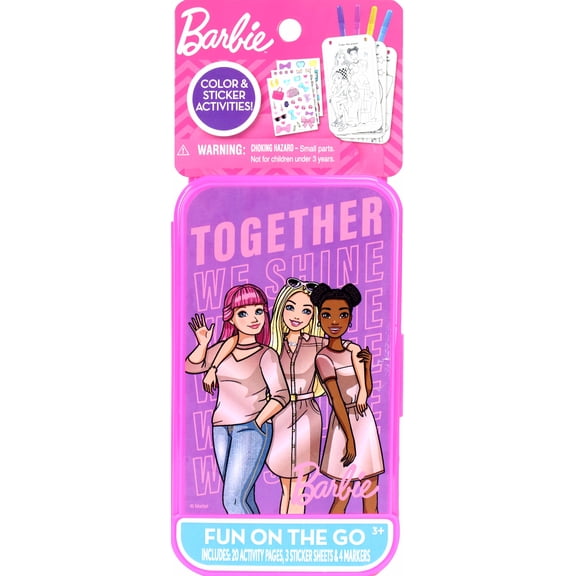Barbie Fun On The Go Activity Set