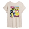 thumbnail image 1 of Barbie - Fun in the Sun Florida - Juniors Oversized Graphic T-Shirt, 1 of 4