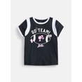 thumbnail image 1 of Barbie Girls Graphic Game Day Tee with. Short Sleeves, Sizes 4-16, 1 of 3