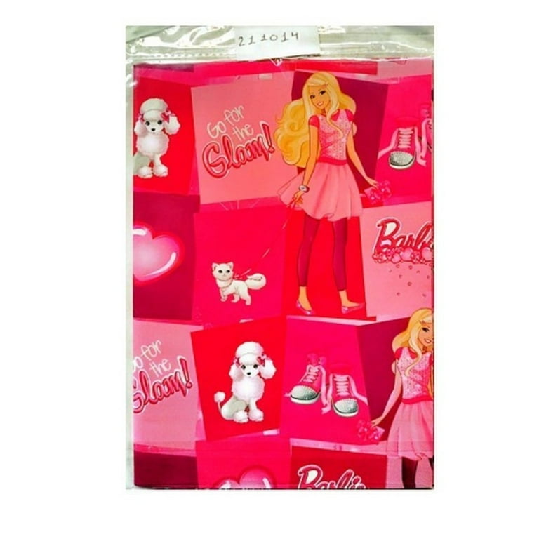 Barbie Gift Wrap Sheets Set