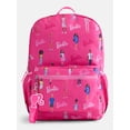 thumbnail image 1 of Barbie Kids' 17" Fun Day Print Laptop Backpack, Pink, 1 of 5