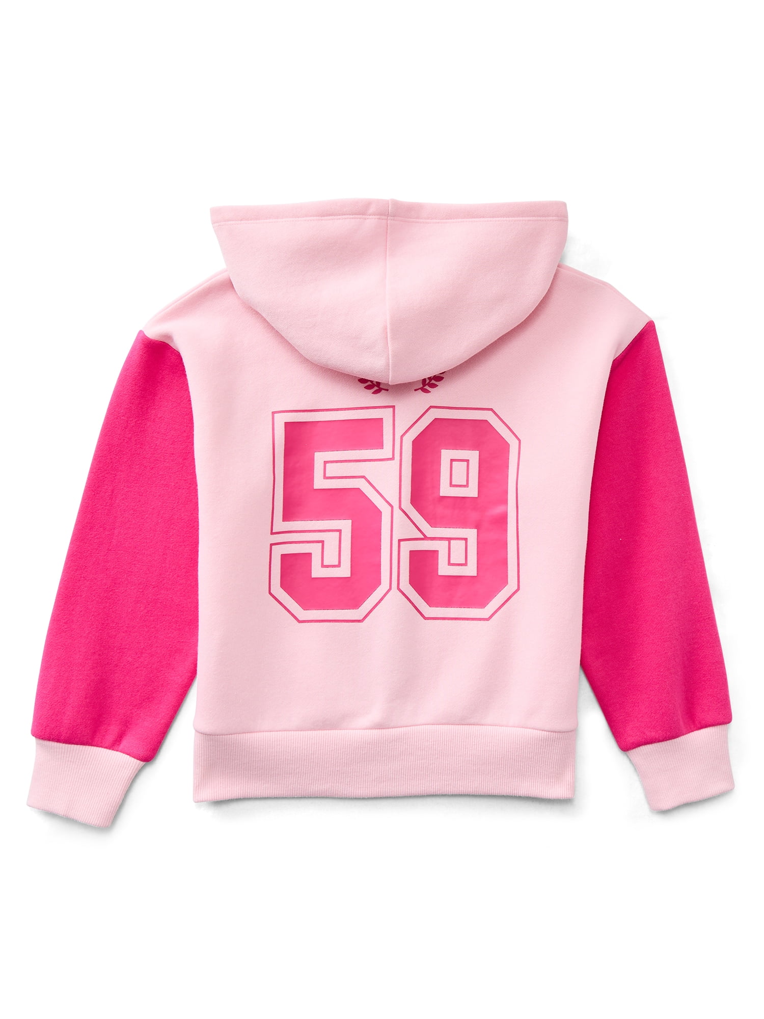 Barbie Girls Graphic Full Zip Hooded Sweatshirt, Sizes 4-16