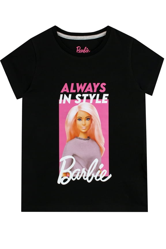 Girls Always In Style T-Shirt Black Sizes 6-12