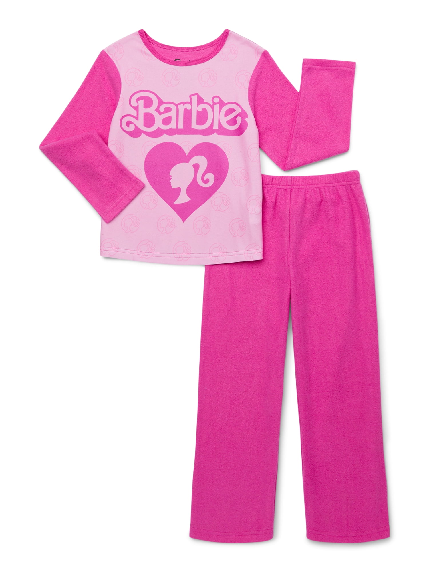 Pyjama Set Barbie Girls Pjs Barbie Girls Long Sleeve Top And Pants