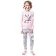 thumbnail image 1 of Barbie Girls' Magical Mermaid Fairy Unicorn Sparkle 2 Piece Sleep Pajama Set, 1 of 6