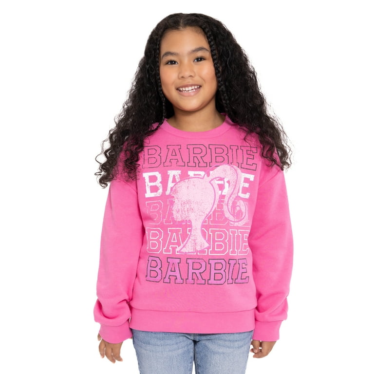 Barbie graphic sweater hotsell