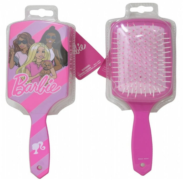 Barbie Girls Paddle Hairbrush, Pink