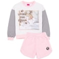 thumbnail image 2 of Short Pyjamas Pyjamas Multipack Vanilla Underground Pink Girls Squishmallows Short Sleeve Short Leg 100% Cotton Pyjamas 2 of 13