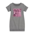 thumbnail image 1 of Barbie - Girls Run The World - Boss Babes - Toddler And Youth Girls Fleece Dress, 1 of 4