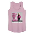 thumbnail image 1 of Barbie - Girls Run The World - Icon - Women's Racerback Tank Top, 1 of 4