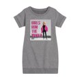 thumbnail image 1 of Barbie - Girls Run the World - Cool Style - Toddler And Youth Girls Fleece Dress, 1 of 1