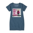 thumbnail image 1 of Barbie - Girls Run the World - Cool Style - Toddler And Youth Girls Fleece Dress, 1 of 4