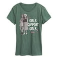 thumbnail image 1 of Barbie - Girls Support Girls - Friendship - Women's Short Sleeve Graphic T-Shirt, 1 of 4