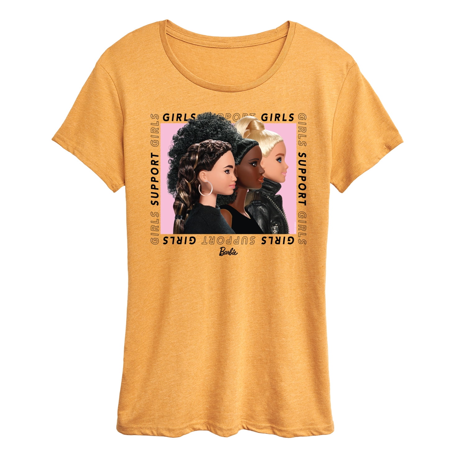 Barbie - Girls Support Girls - Power Pose - Women's Short Sleeve Graphic  T-Shirt - Walmart.com