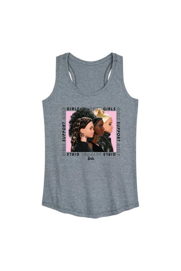 - Girls Support Girls Graphic Racerback Tank