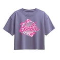 thumbnail image 1 of Barbie - Glam Icons - Youth Girls Boxy T-Shirt, 1 of 4