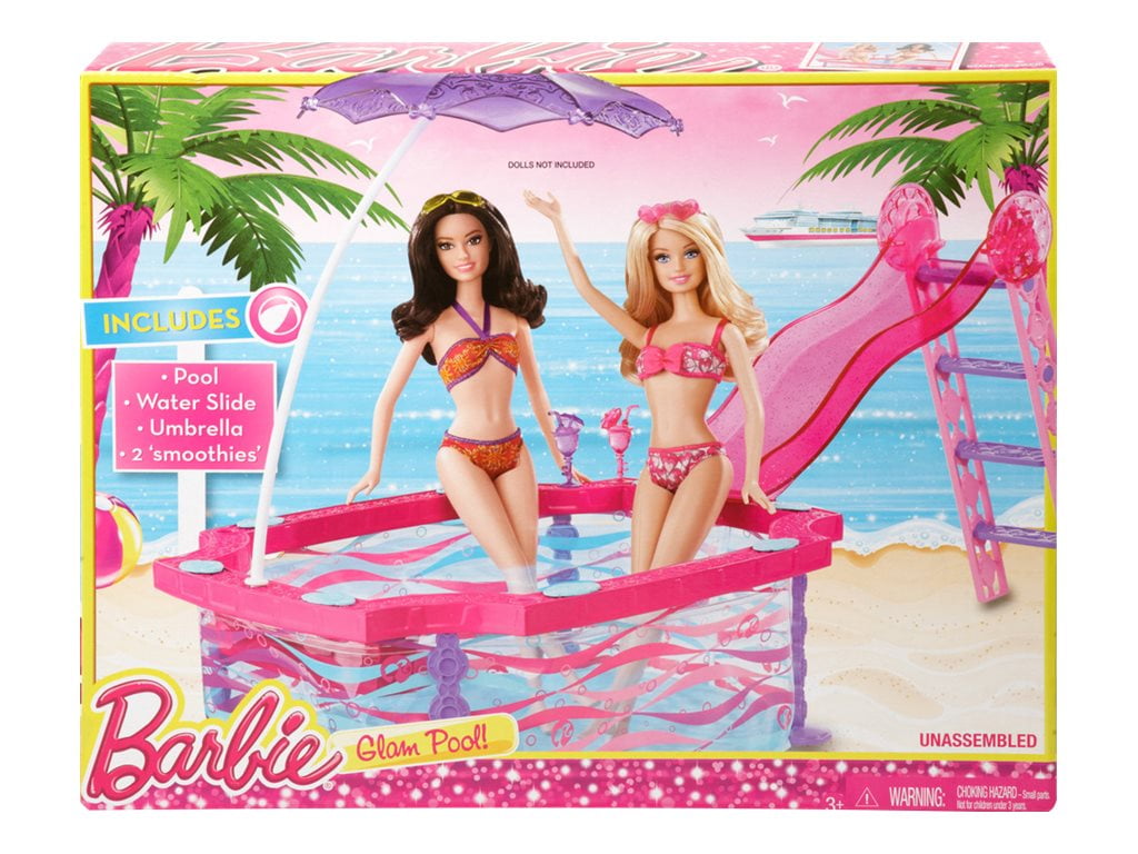Barbie glam pool target sale