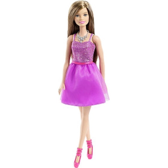 Barbie Glitz Doll, Purple Dress