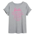 thumbnail image 1 of Barbie - Global Icon - Juniors Oversized Graphic T-Shirt, 1 of 4