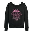 thumbnail image 1 of Barbie - Global Icon - Women's French Terry Long Sleeve Shirt, 1 of 4