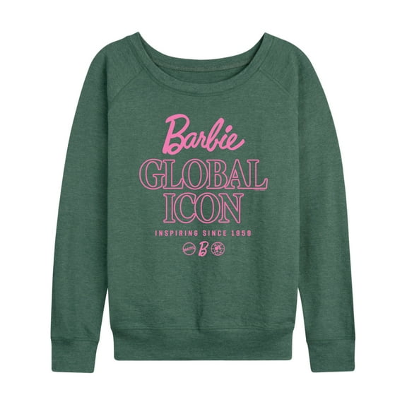 Barbie - Global Icon - Women's French Terry Long Sleeve Shirt