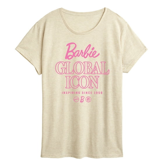 Barbie - Global Icon - Women's Short Sleeve Graphic T-Shirt