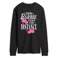 thumbnail image 1 of Barbie - Goes The Distance - Men's Long Sleeve Graphic T-Shirt, 1 of 3