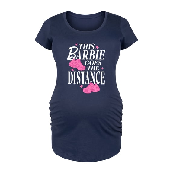 Barbie - Goes The Distance - Women's Maternity Scoop Neck Graphic T-Shirt