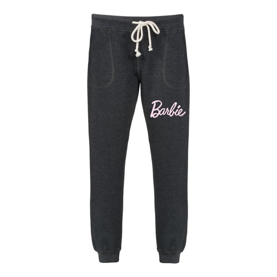 Barbie - Gold Logo - Women's French Terry Jogger Pant