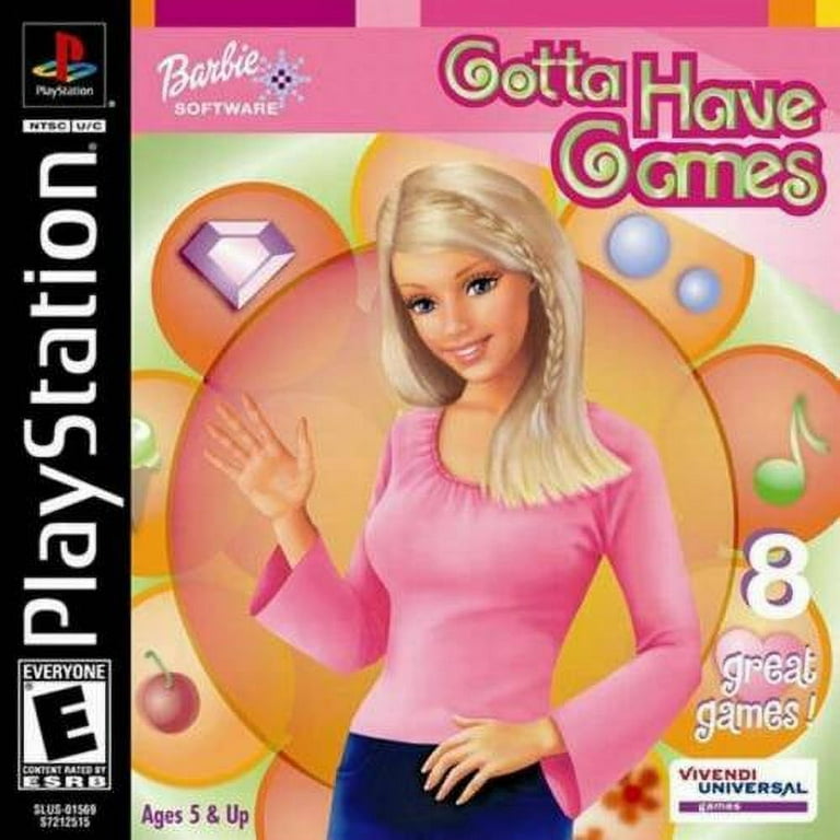 Barbie Gotta Have Games PS Brand New Factory Sealed US Version playstation