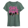 thumbnail image 1 of Barbie - Grl Pwr Grid - Women's Short Sleeve Graphic T-Shirt, 1 of 4