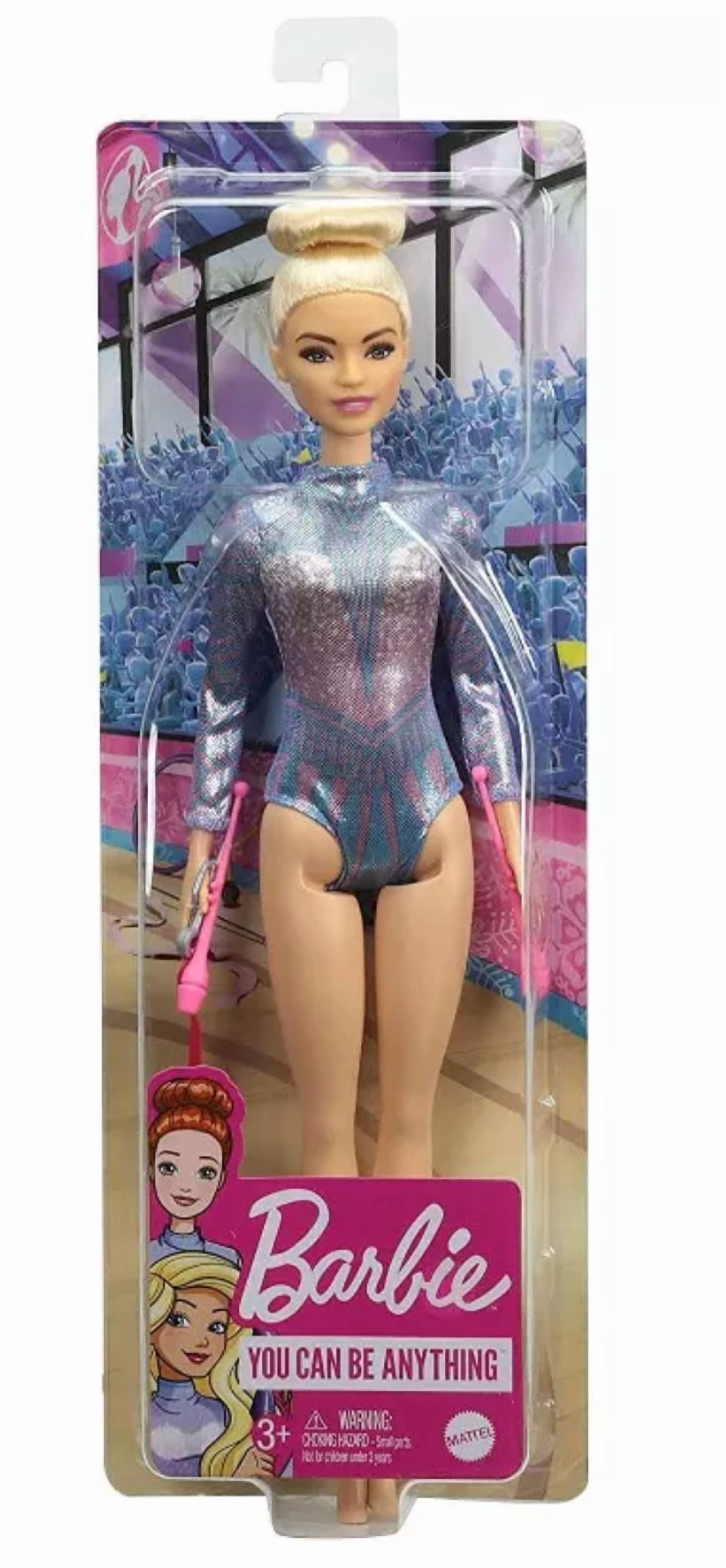 Barbie Gymnast Doll &ldquo;You Can Be Anything&rdquo; Sports Career Toy New With Tag