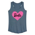 thumbnail image 1 of Barbie - Hand Painted Heart - Women's Racerback Tank Top, 1 of 4