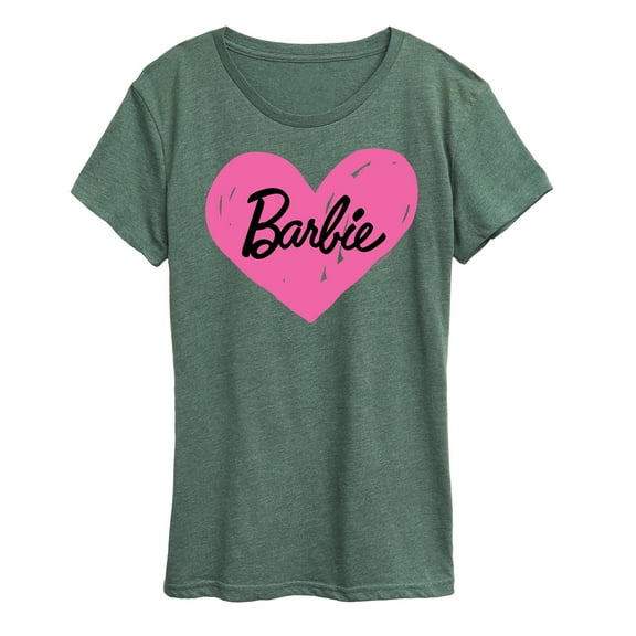 Barbie - Hand Painted Heart - Women's Short Sleeve Graphic T-Shirt