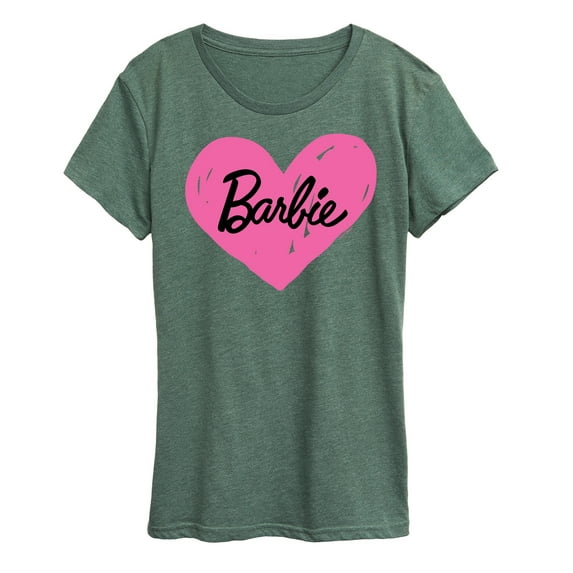 Barbie - Hand Painted Heart - Women's Short Sleeve Graphic T-Shirt