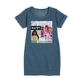 thumbnail image 1 of Barbie - Happy Spring - Brave, Bold, and Fearless - Toddler And Youth Girls Fleece Dress, 1 of 4