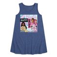 thumbnail image 1 of Barbie - Happy Spring - Brave, Bold, and Fearless - Toddler and Youth Girls A-line Dress, 1 of 4