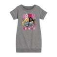 thumbnail image 1 of Barbie - Happy Valentine's Day - Toddler And Youth Girls Fleece Dress, 1 of 5
