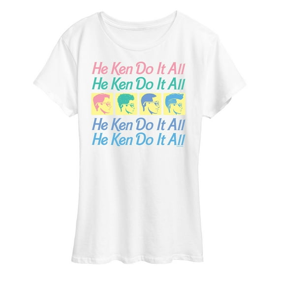 Barbie - He Ken Can Do It All Stacked - Women's Short Sleeve Graphic T-Shirt