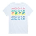 thumbnail image 1 of Barbie - He Ken Can Do It All - Toddler & Youth Short Sleeve Graphic T-Shirt, 1 of 4