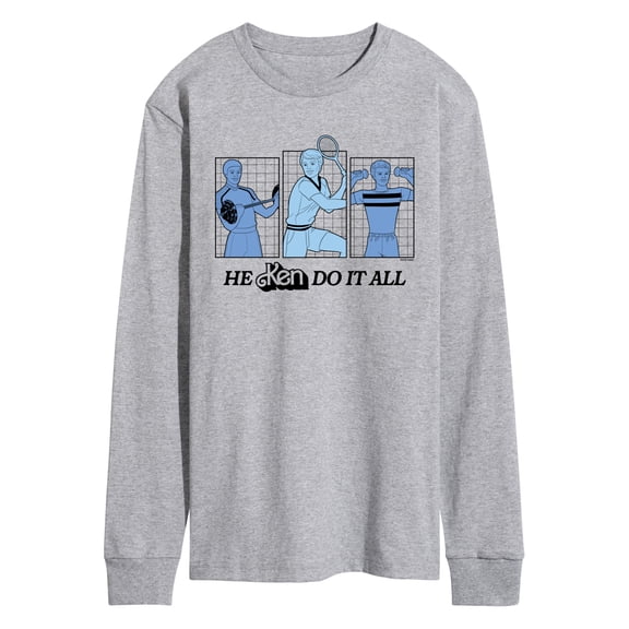 Barbie - He Ken Do It All - Men's Long Sleeve Graphic T-Shirt